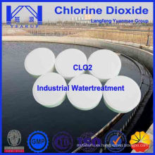 Desinfectante estabilizado de dióxido de cloro para el tratamiento de aguas residuales